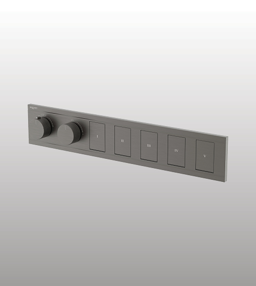 5 Outlets Thermostatic Switch Button Diverter – Aquant India